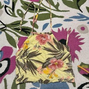 Hollister Floral Halter Tank